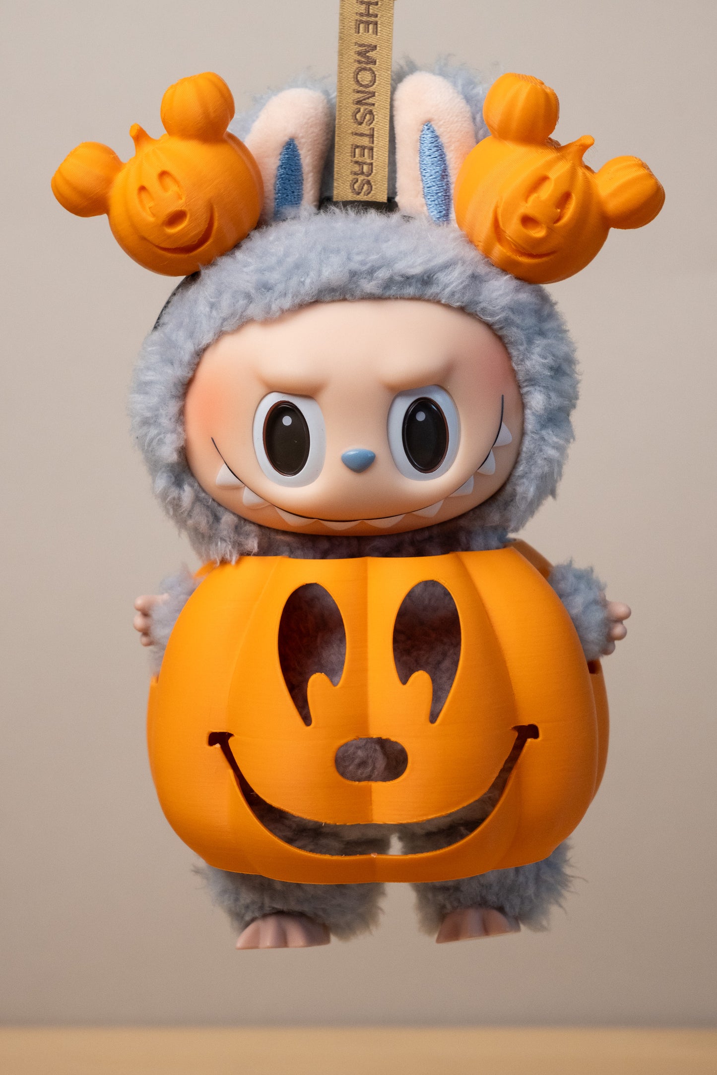 Labubu Accessory - Smiling Pumpkin Halloween Costume Set