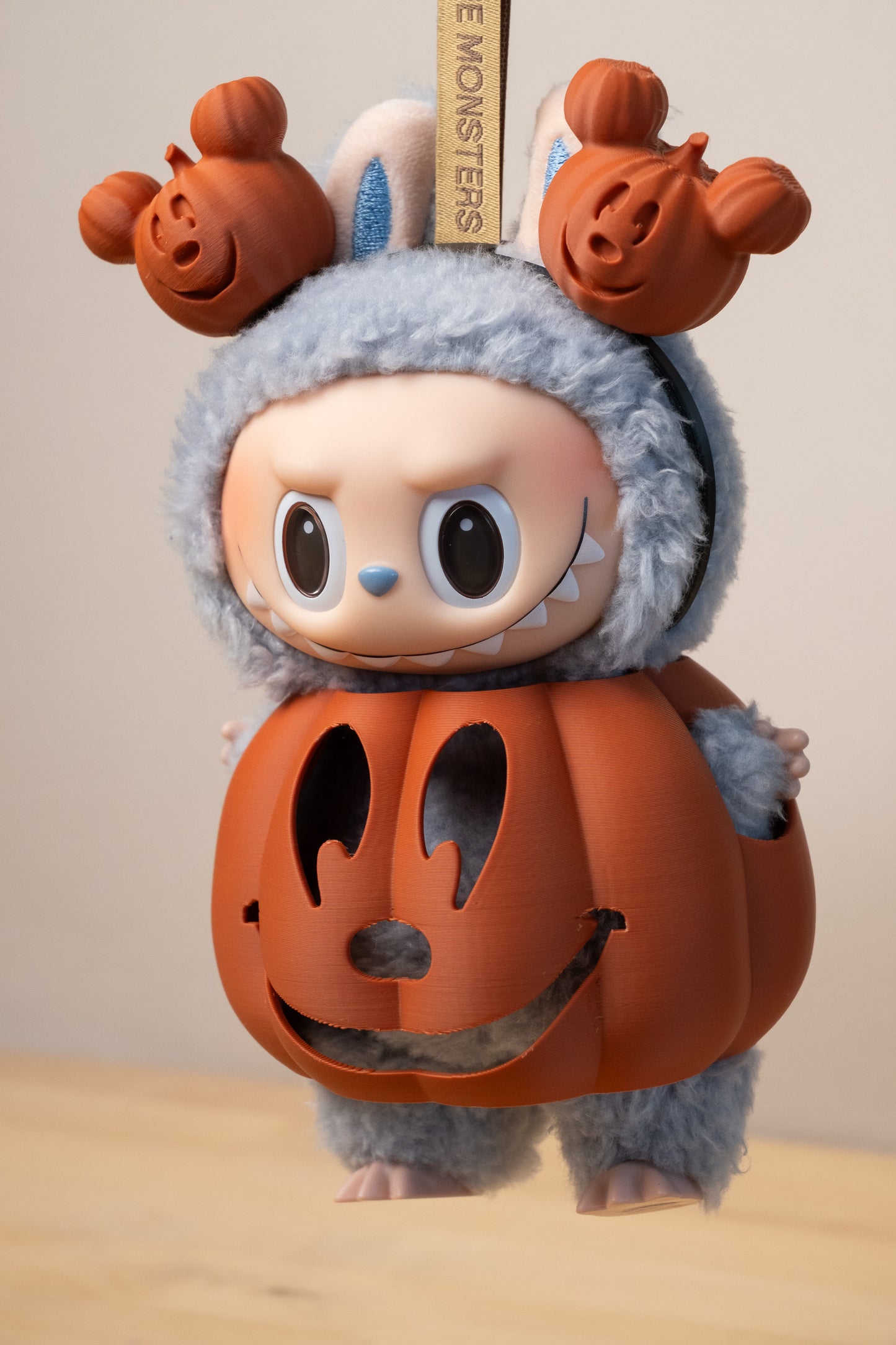 Labubu Accessory - Smiling Pumpkin Halloween Costume Set
