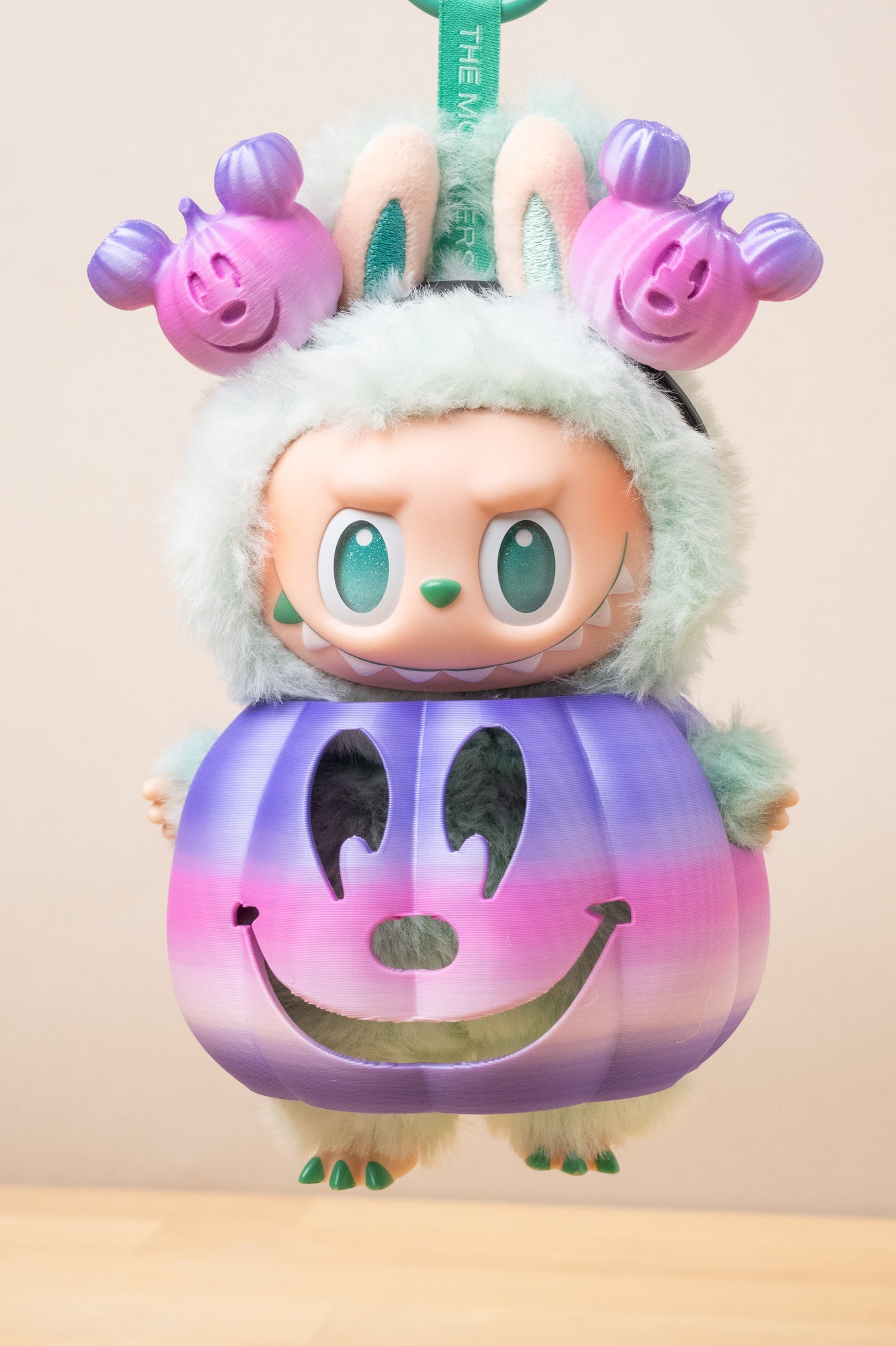 Labubu Accessory - Smiling Pumpkin Halloween Costume Set
