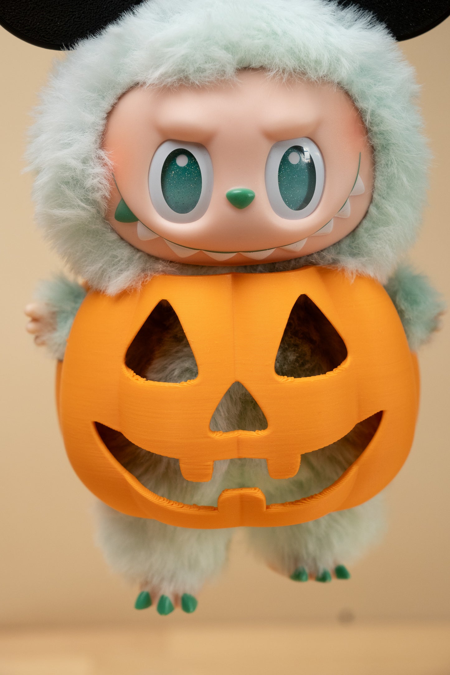 Labubu Accessory - Jack O’Lantern Halloween Costume Set