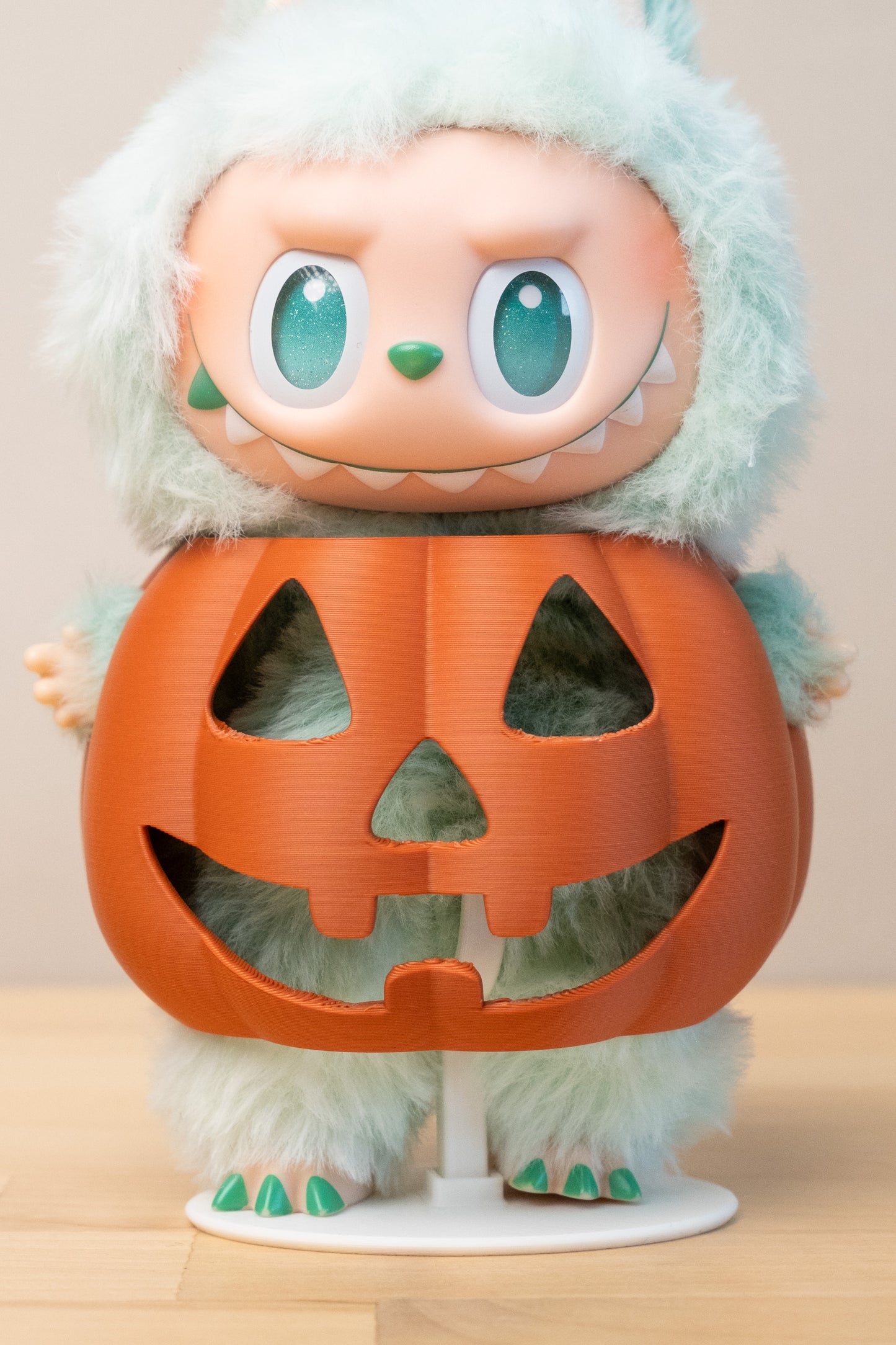 Labubu Accessory - Two (2) Ghost Pumpkin Costume Set