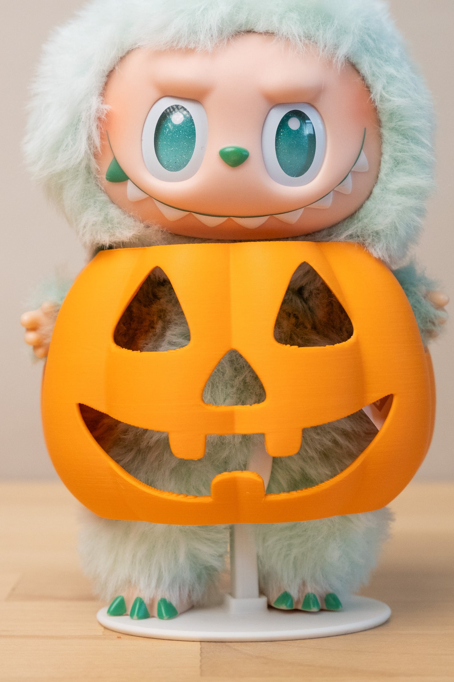 Labubu Accessory - Two (2) Ghost Pumpkin Costume Set