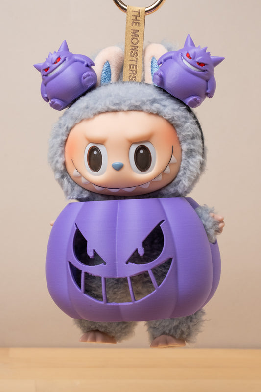 Labubu Accessory - Gengar Pumpkin Costume Set