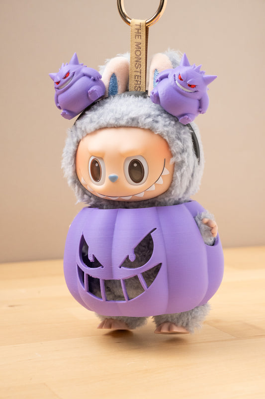 Labubu Accessory - Gengar Pumpkin Costume Set