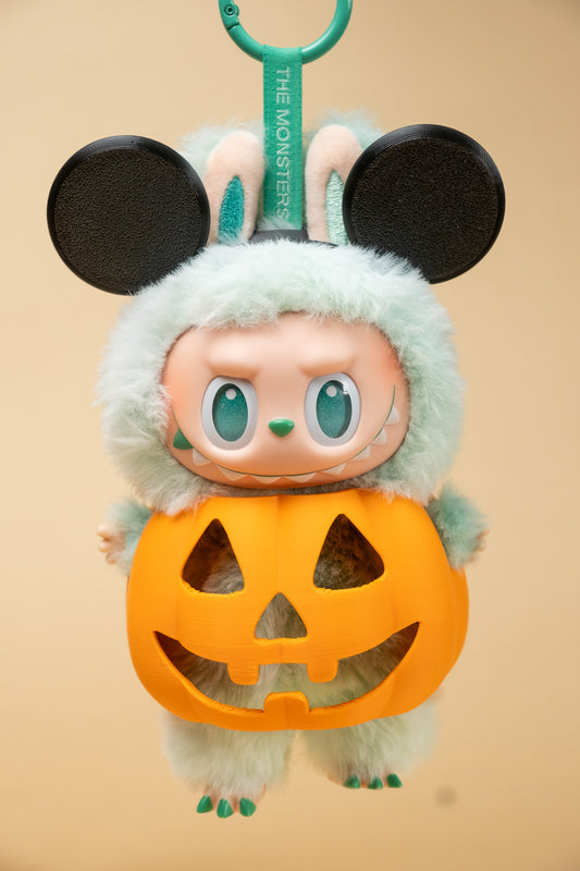Labubu Accessory - Jack O’Lantern Halloween Costume Set